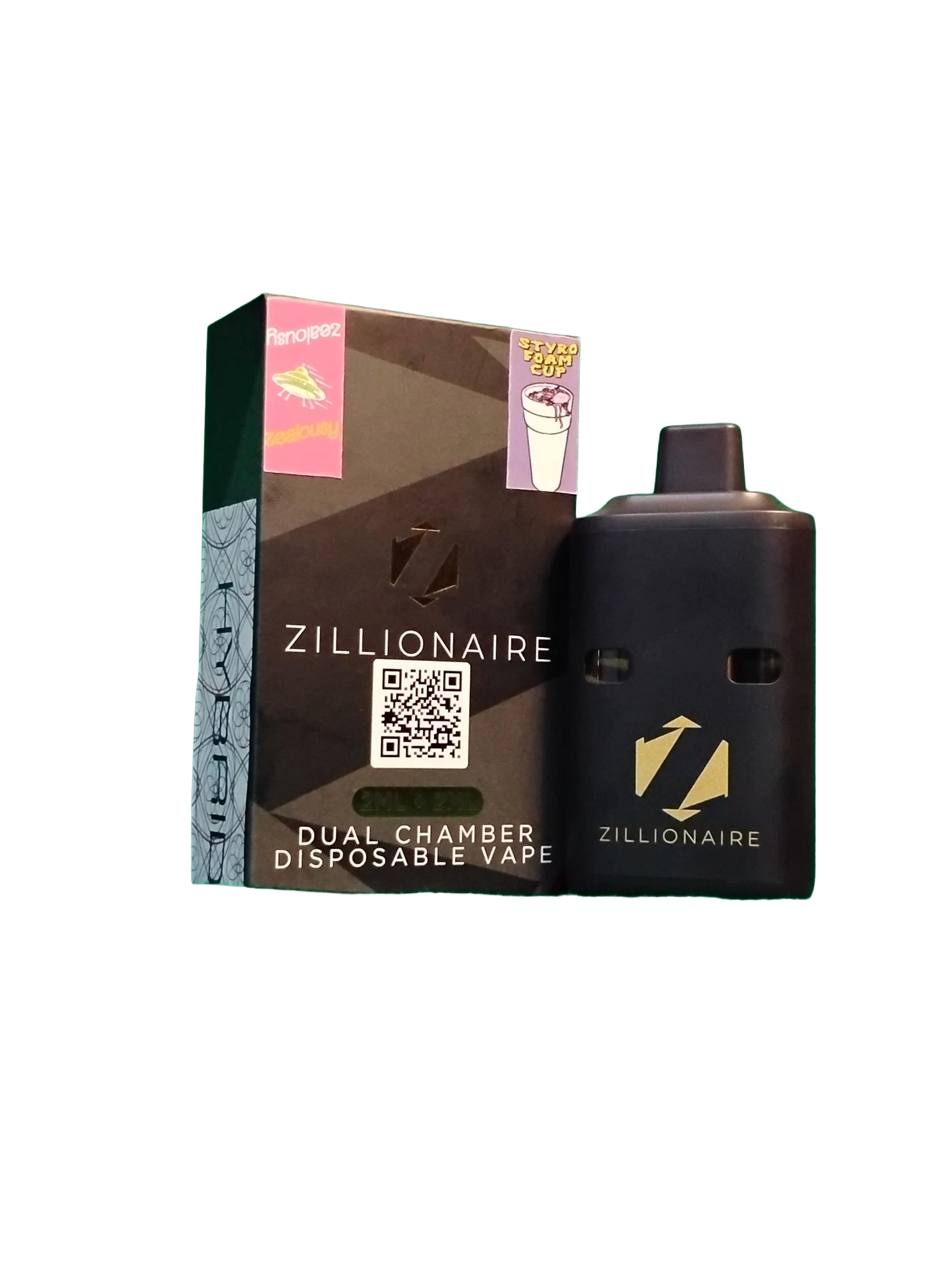 ZILLIONAIRE - DUAL DISPOSABLE BOX 4g (2+2)